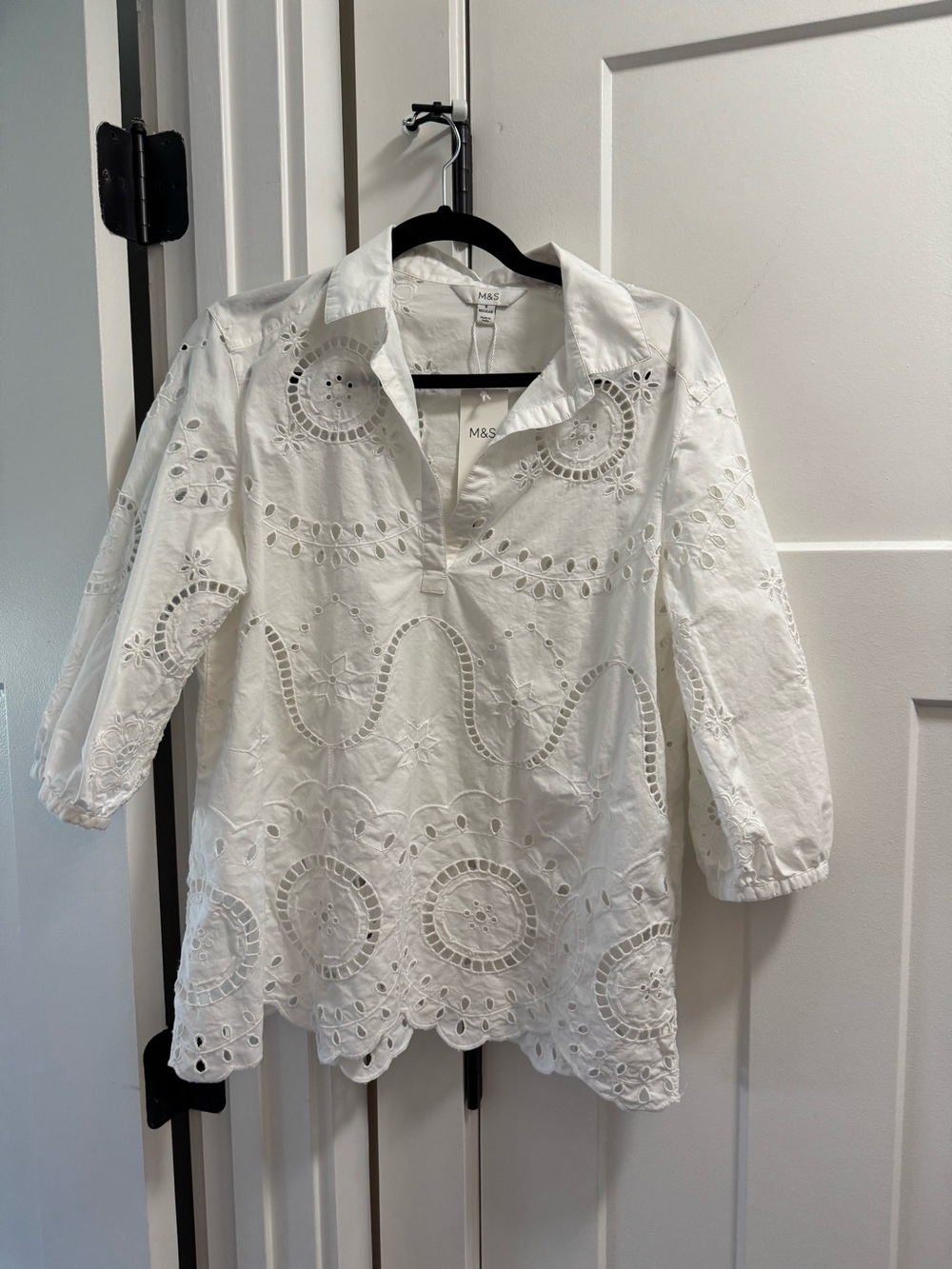 M&S Embroidered Blouse